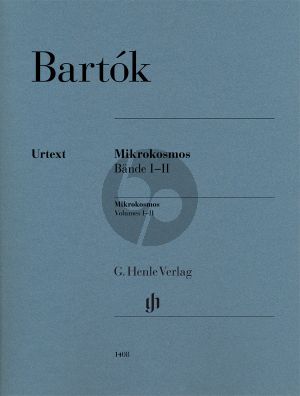 Bartok Mikrokosmos Vol.1-2 Klavier (Yusuke Nakahara) (Henle-Urtext)