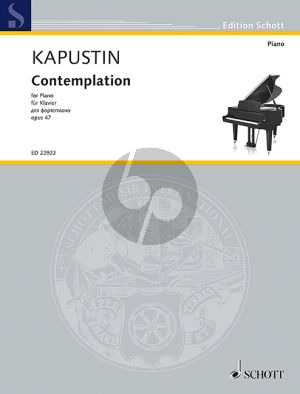 Kapustin Contemplation Op.47 Piano solo
