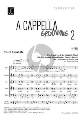 Steiner A Cappella Grooving 2 for Mixed Choir (SATB) a cappella