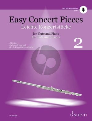 Easy Concert Pieces - Leichte Konzertstücke) Vol. 2 Flute and Piano