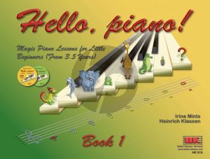 Mints-Klassen Hello Piano Book 1 (Bk-2 CDs) (English Version)