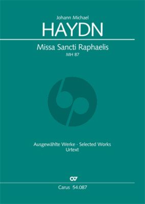 Haydn Missa Sancti Raphaelis MH 87 SATB mit Orchester Partitur (Armin Kircher)