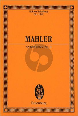 Mahler Symphony No.9 D-major Orchestra Study Score