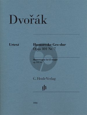 Dvorak Humoreske Ges-dur Op.101 No.7 Klavier (Christian Schaper - Ulrich Scheideler) (Henle-Urtext)