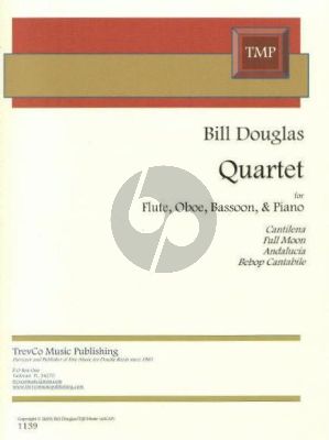 Douglas Quartet Flute-Oboe-Bassoon-Piano (Score/Parts)