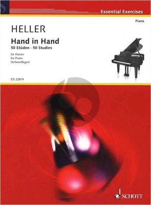 Heller Hand in Hand - 50 Studies for Piano (edited by Irina Schwertfeger)