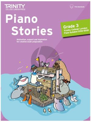 Piano Stories 2018-2020 Grade 3 (Book with Audio online)