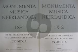 Album De Leidse Koorboeken / The Leyden Choir Books Codex A Tomus I-II Complete Set