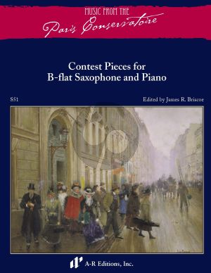 Contest Solos from the Paris Conservatoire for Tenor Saxophone and Piano (edited by James R. Briscoe)