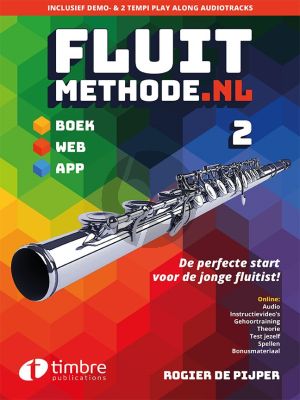 Pijper Fluitmethode.nl Vol.2 (Boek met Audio online)