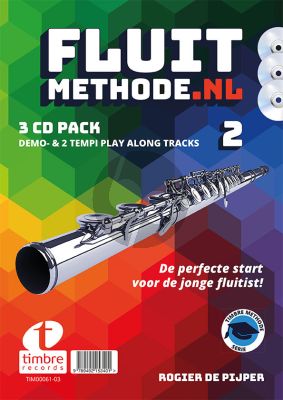 Pijper Fluitmethode.nl Vol.2 (CD's Pack)