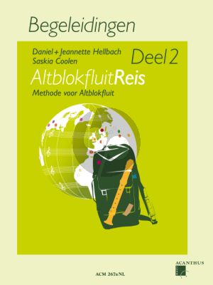 Hellbach-Coolen Altblokfluitreis Vol.2 Methode voor Altblokfluit Begeleidingen