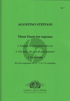 Steffani 3 Duets for Sopranos with Bc
