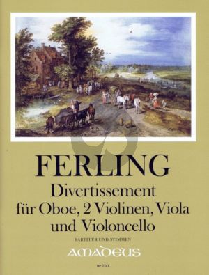 Ferling Divertissement Op.6 Oboe-2 Vi.-Va.-Vc. (Part./Stimmen) (Kurt Meier)