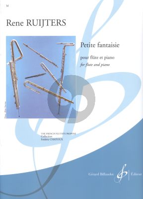 Ruijters Petite Fantaisie Flute-Piano (intermediate level) (grade 5)