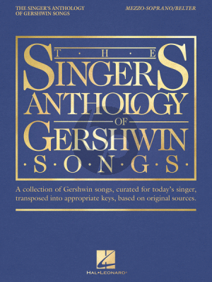 Gerhswin The Singer's Anthology of Gershwin Songs - Mezzo-Soprano/Belter