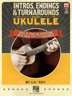 Rev Intros, Endings & Turnarounds for Ukulele (Book with Video online)