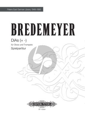 Bredemeyer DiAs Oboe und Trompete (Partitur)