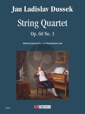 Dussek String Quartet Op.60 No.3 (Score/Parts) (edited by Renato Ricco and Massimiliano Sala)