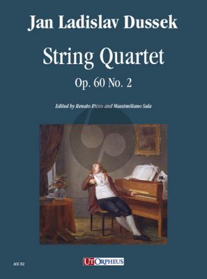 Dussek String Quartet Op.60 No.2 (Score/Parts) (edited by Renato Ricco and Massimiliano Sala)