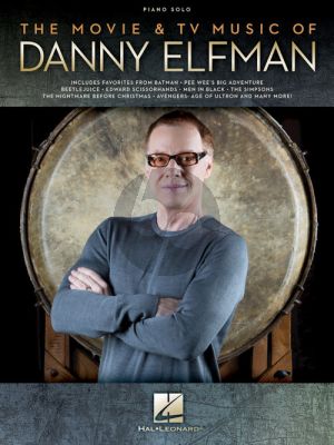 The Movie & TV Music of Danny Elfman Piano solo