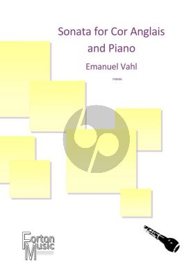 Vahl Sonata Cor Anglais and Piano