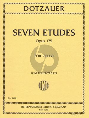 Dotzauer 7 Etudes Op.175 Violoncello (edited by Carter Enyeart)