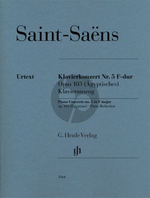 Saint-Saens Piano Concerto no.5 F major op.103 (Piano Red.) (Egyptian)