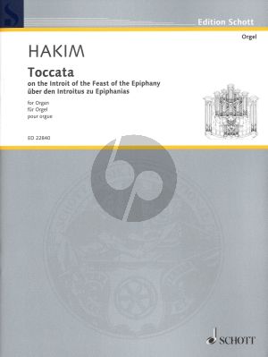 Hakim Toccata on the Introit of the Feast of the Epiphany