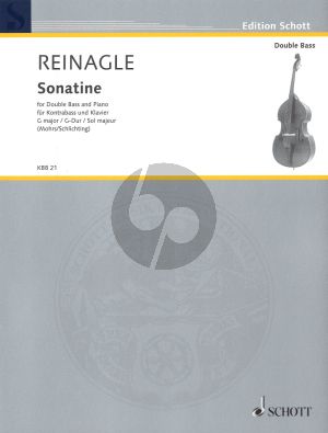 Reinagle Sonatine G-major (Double Bass-Piano) (Mohrs/Schlichting)