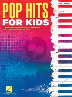 Pop Hits for Kids Easy Piano