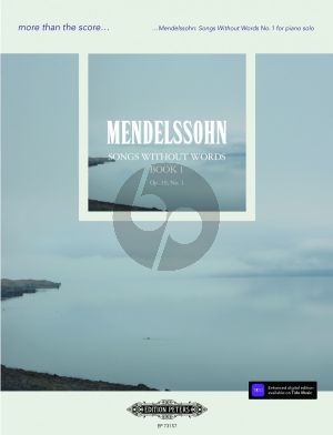 Mendelssohn Song without Words Op.19 No.1 Piano solo (edited by Daniel Grimwood)