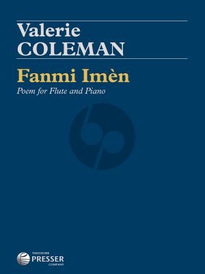 Coleman Fanmi Imen Poem for Flute-Piano