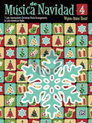 Rossi Música de Navidad Book 4 (7 Late Intermediate Christmas Piano Arrangements in Latin American Styles)