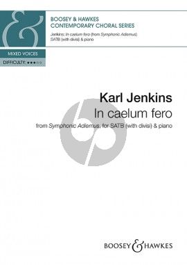 Jenkins In Caelum Fero from Symphonic Adiemus SATB (Divisi) and Piano