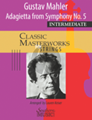 Mahler Adagietto from Symphony No.5 String Orchestra (Score/Parts) (arr. Lauren Keiser)