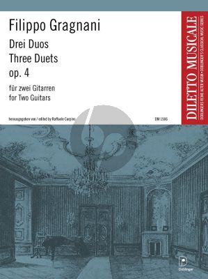 Gragnani 3 Duos Op.4 2 Gitarren (Herausgeber Rafaele Carpino)