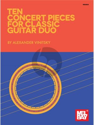 Vinitsky 10 Concert Pieces for Classic Guitar Duo