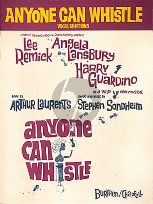 Sondheim Anyone Can Whistle (Musical 1964 Vocal Selection) (Piano/Vocal/Guitar)