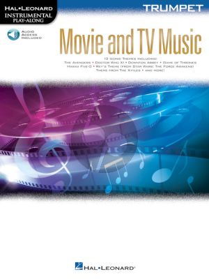 Movie and TV Music for Trumpet (Instrumental Play-Along) (Book with Audio online)