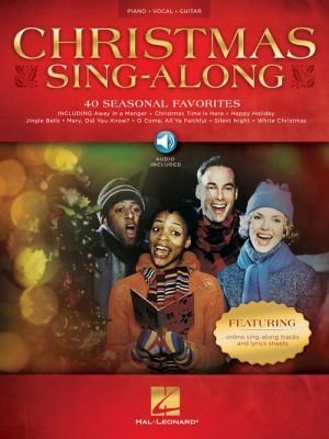Christmas Sing-Along (Piano-Vocal-Guitar) (Book with Audio online)