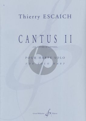 Escaich Cantus II "Le Mythe d'Orphee" Harpe seule
