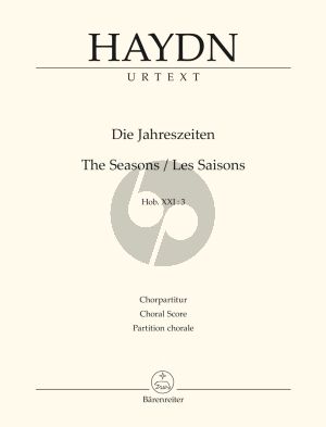 Haydn Die Jahreszeiten - The Seasons Hob. XXI:3 Choral Score (Armin Raab) (Barenreiter-Urtext)