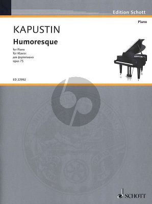 Kapustin Humoresque Op.75 Piano solo