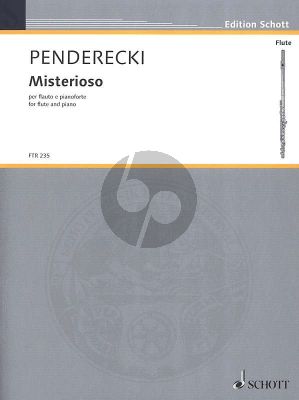 Penderecki Misterioso Flute and Piano