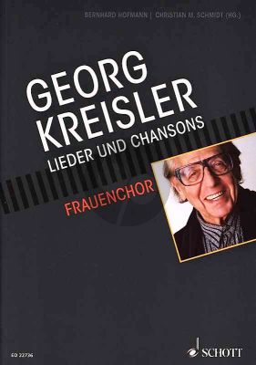 Georg Kreisler Lieder und Chansons für Frauenchor mit Klavier