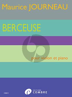 Journeau Berceuse pour Violon et Piano