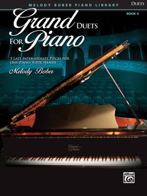 Bober Grand Duets for Piano Vol.6 for Piano 4 hands (5 late intermediate Pieces)