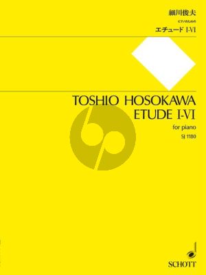 Hosokawa Etude I - VI for Piano