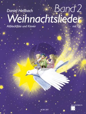 Hellbach Weihnachtslieder Band 2 Altblockflote - Klavier mit CD